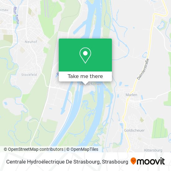 Centrale Hydroélectrique De Strasbourg map