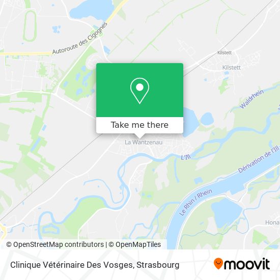 Clinique Vétérinaire Des Vosges map