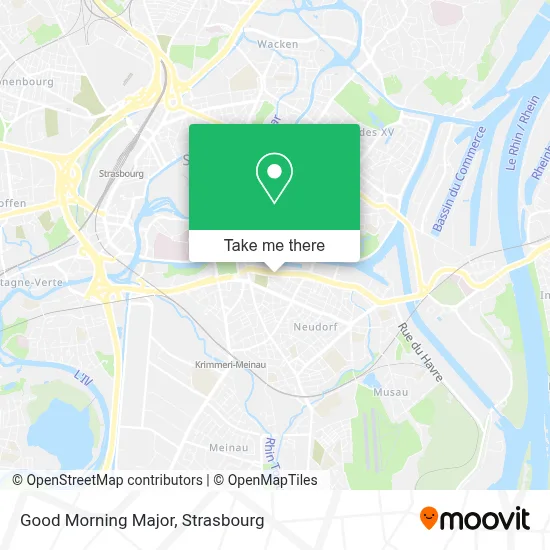 Good Morning Major map