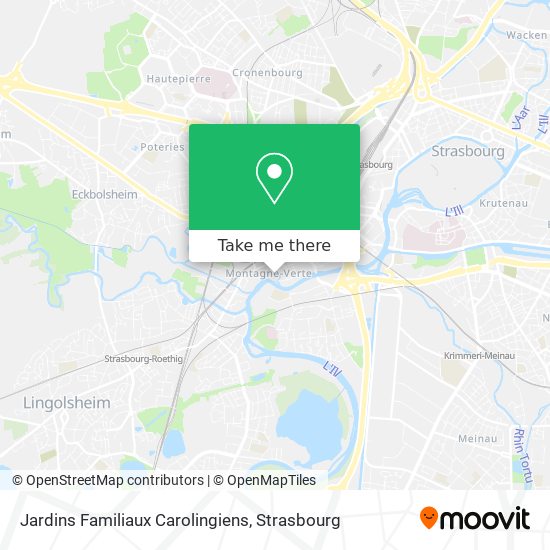 Jardins Familiaux Carolingiens map