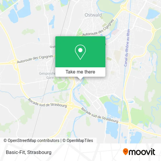 Basic-Fit map