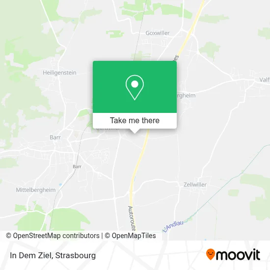 In Dem Ziel map