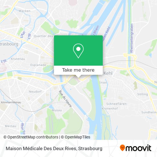 Maison Médicale Des Deux Rives map