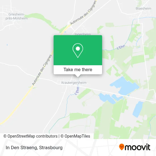 In Den Straeng map