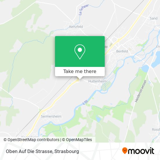 Oben Auf Die Strasse map