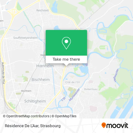 Résidence De L'Aar map