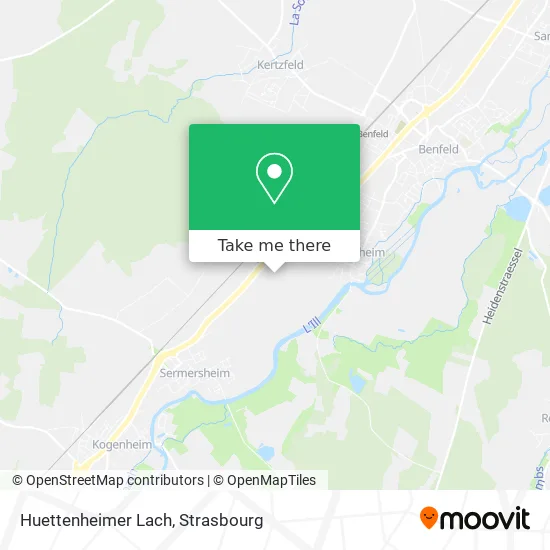 Huettenheimer Lach map