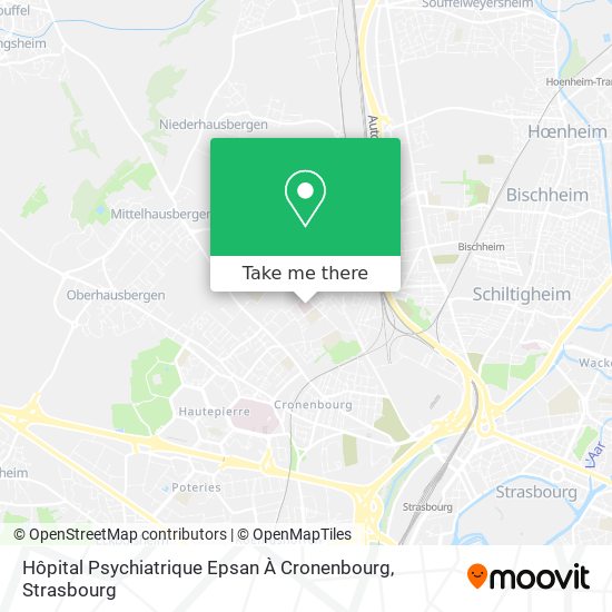 Hôpital Psychiatrique Epsan À Cronenbourg map