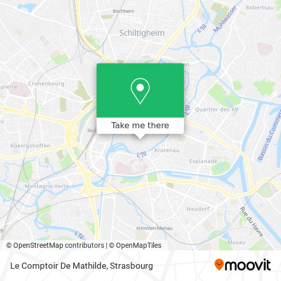 Le Comptoir De Mathilde map
