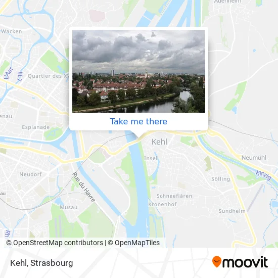 Kehl map
