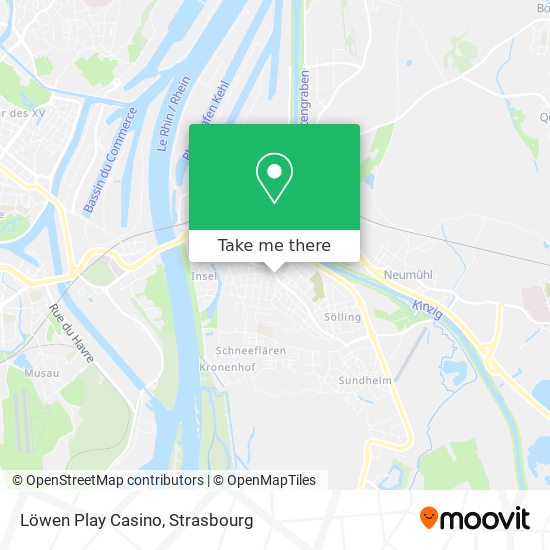 Löwen Play Casino map