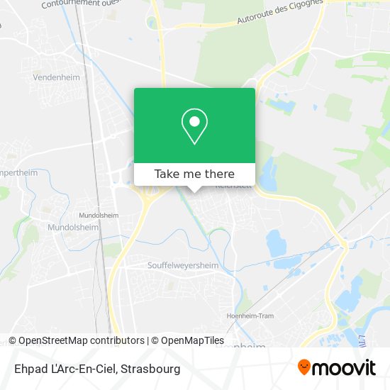 Ehpad L'Arc-En-Ciel map