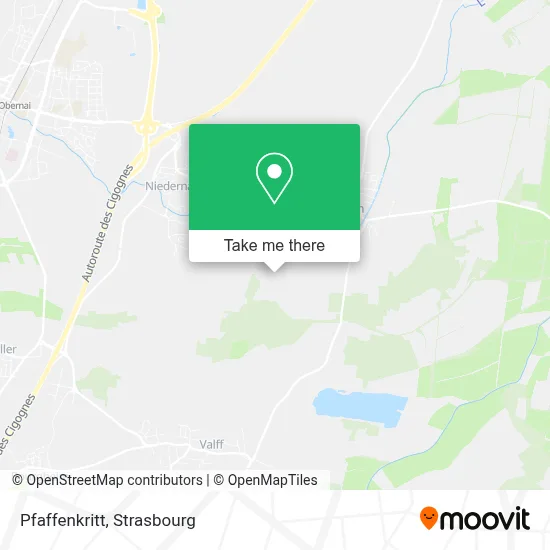 Pfaffenkritt map