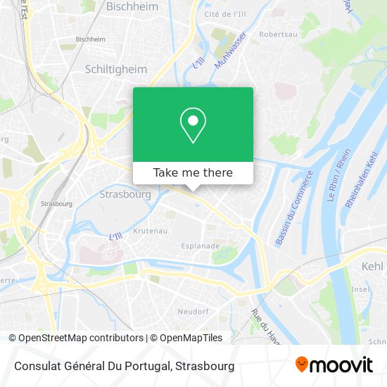 Consulat Général Du Portugal map