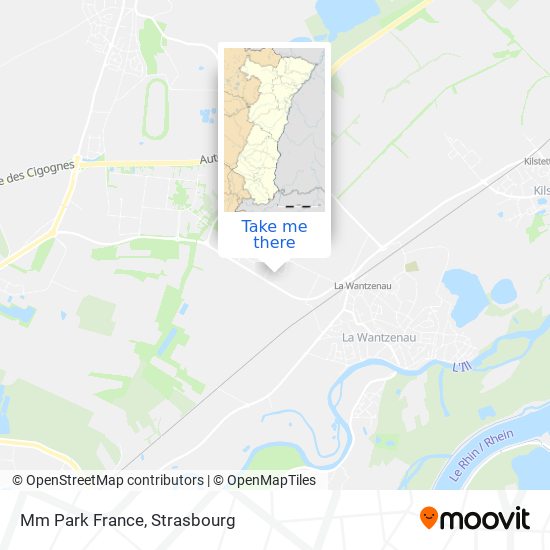 Mapa Mm Park France