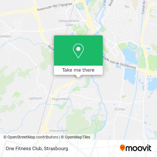 One Fitness Club map