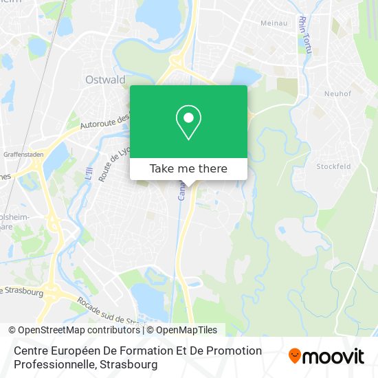 Centre Européen De Formation Et De Promotion Professionnelle map