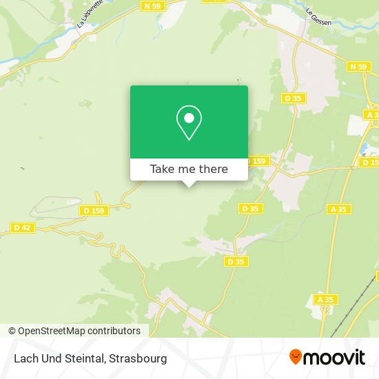 Lach Und Steintal map