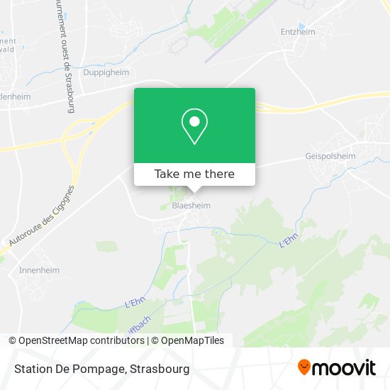 Mapa Station De Pompage
