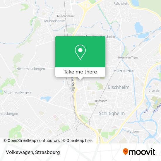 Volkswagen map