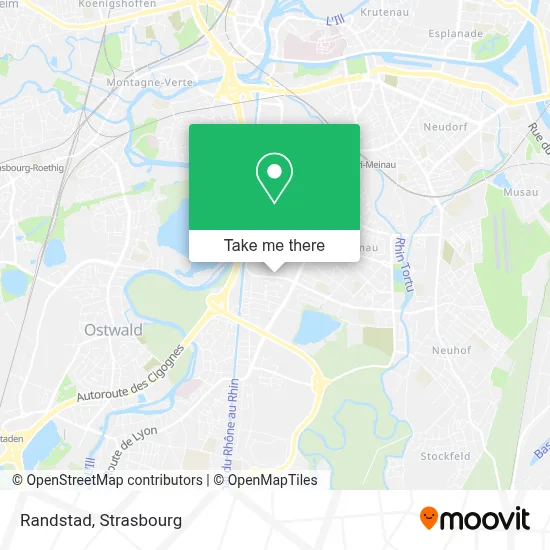 Randstad map