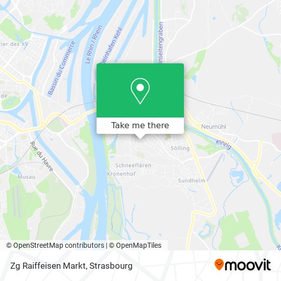 Zg Raiffeisen Markt map