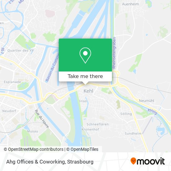 Ahg Offices & Coworking map