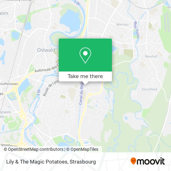 Lily & The Magic Potatoes map