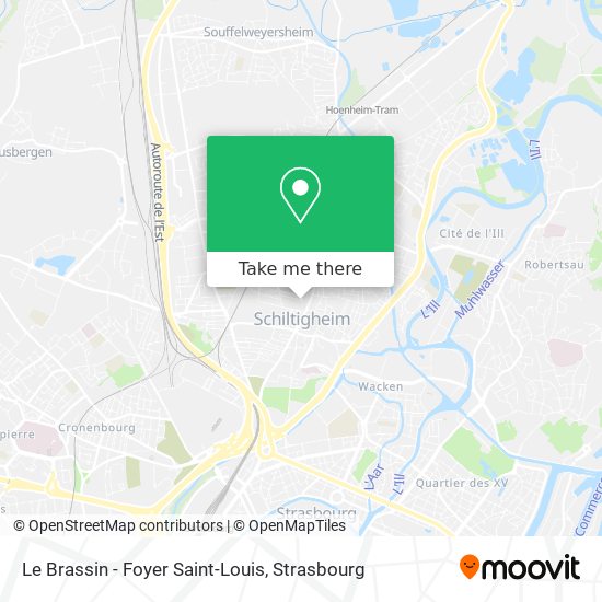 Le Brassin - Foyer Saint-Louis map