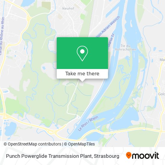 Punch Powerglide Transmission Plant map