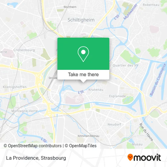 La Providence map