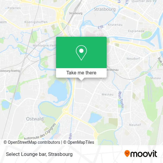 Select Lounge bar map