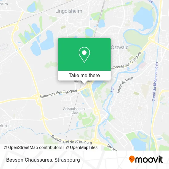 Besson Chaussures map