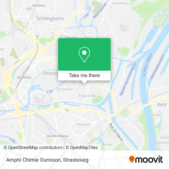 Amphi Chimie Ourisson map