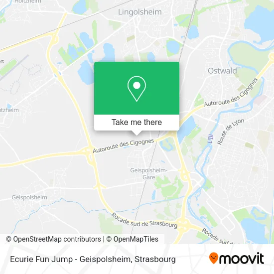 Ecurie Fun Jump - Geispolsheim map