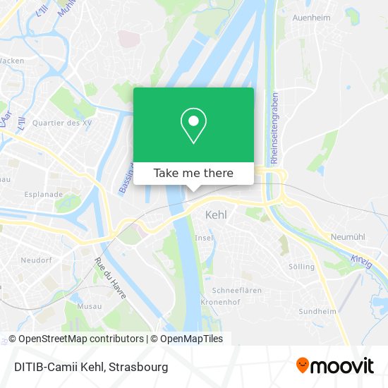 DITIB-Camii Kehl map