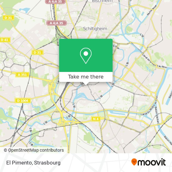 How To Get To El Pimento In Strasbourg By Bus Or Light Rail