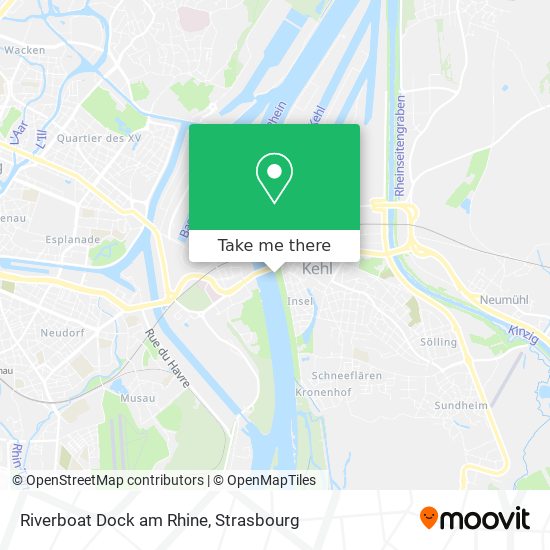 Riverboat Dock am Rhine map