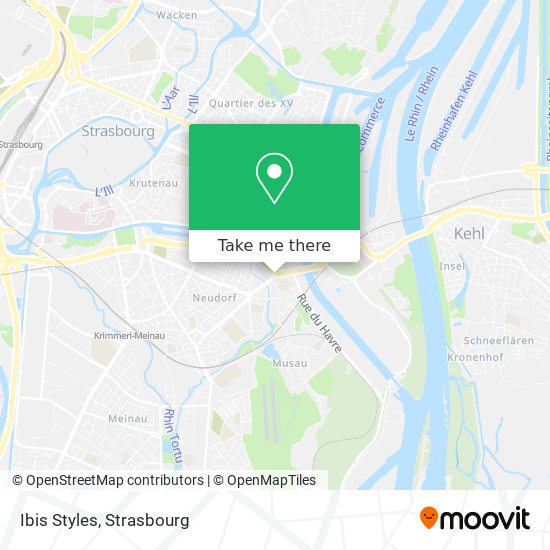 Ibis Styles map