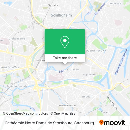 Cathédrale Notre-Dame de Strasbourg map