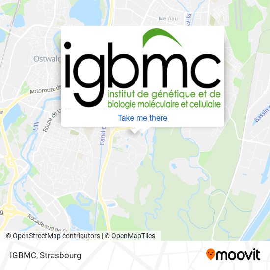 IGBMC map