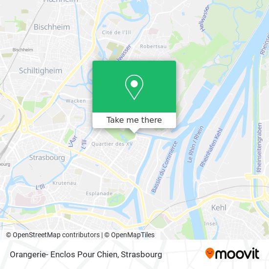 Orangerie- Enclos Pour Chien map