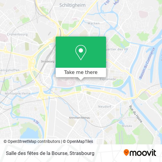Salle des fêtes de la Bourse map