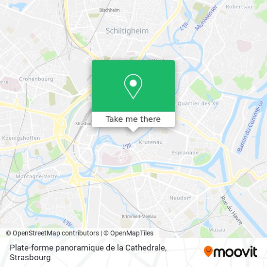Plate-forme panoramique de la Cathedrale map
