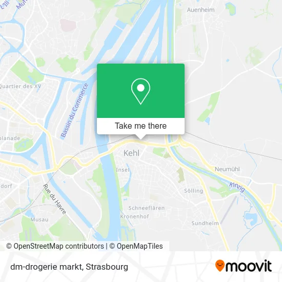 dm-drogerie markt map
