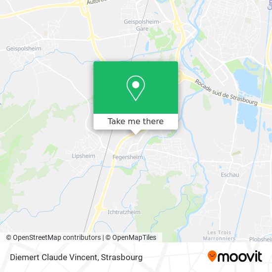 Diemert Claude Vincent map