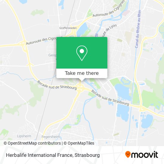 Mapa Herbalife International France