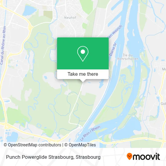 Punch Powerglide Strasbourg map