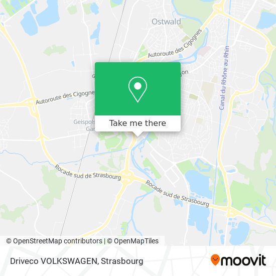 Mapa Driveco VOLKSWAGEN