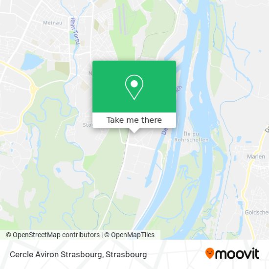 Cercle Aviron Strasbourg map